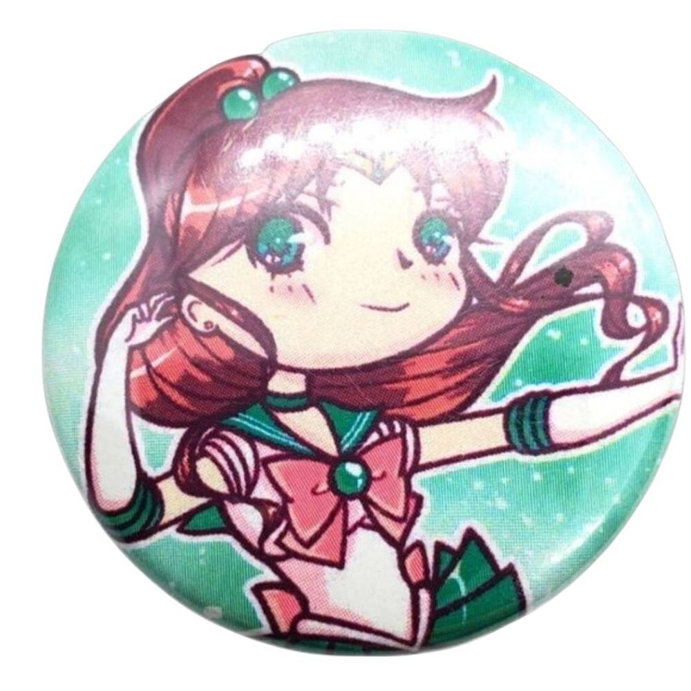 Sailor Moon Sailor Jupiter Button Pin
